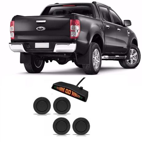 Sensor De Ré Estacionamento Emborrachado Para-choque Ferro - E-tech Menor preço em Sensor De Ré Estacionamento Emborrachado Para-choque Ferro - E-tech