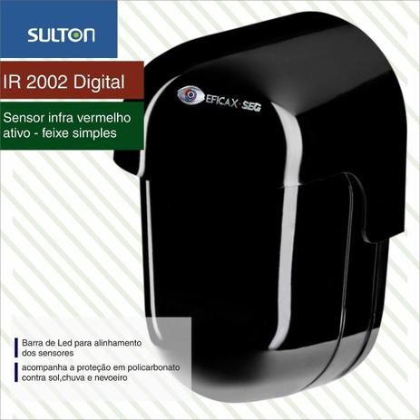Sensor infravermelho ativo ir 2002 digital sulton Menor preço em Sensor infravermelho ativo ir 2002 digital sulton