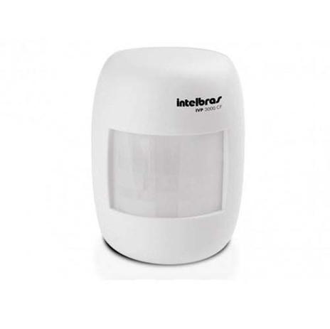 Sensor Infravermelho Passivo com Fio Intelbras Ivp3000 CF Cobertura com Ângulo de 115 e Alcance de 12m Menor preço em Sensor Infravermelho Passivo com Fio Intelbras Ivp3000 CF Cobertura com Ângulo de 115 e Alcance de 12m