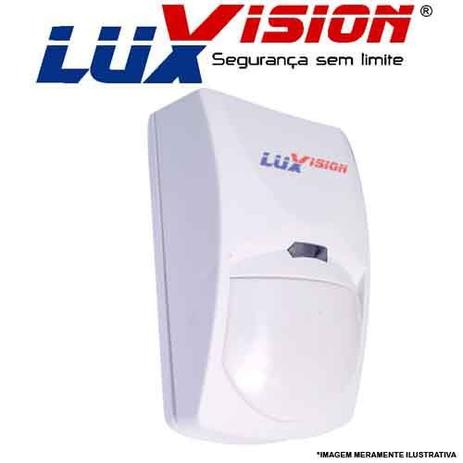 Sensor Infravermelho Passivo Luxvision LVD 107P Menor preço em Sensor Infravermelho Passivo Luxvision LVD 107P
