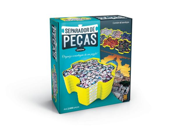 Separador De Peças Puzzle - Grow Menor preço em Separador De Peças Puzzle - Grow