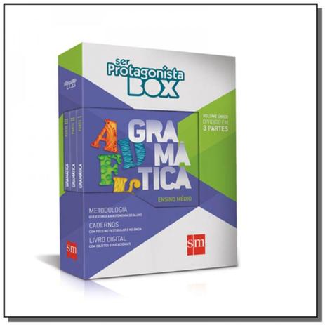 Ser protagonista box: gramatica - volume unico - e - Edicoes sm Menor preço em Ser protagonista box: gramatica - volume unico - e - Edicoes sm