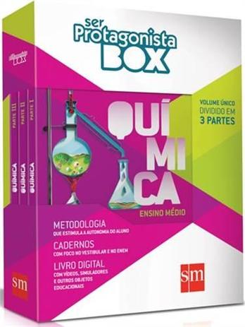 Ser Protagonista (Box) - Quimica - Volume Unico - Ensino Méd - Sm - didáticos Menor preço em Ser Protagonista (Box) - Quimica - Volume Unico - Ensino Méd - Sm - didáticos