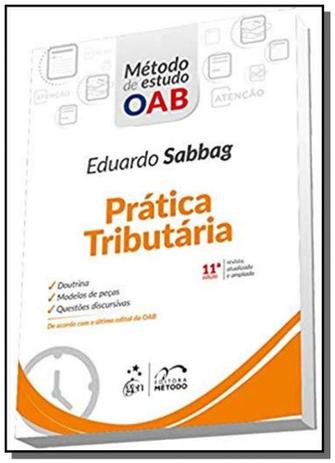 Série Método de Estudo OAB - Prática Tributária Menor preço em Série Método de Estudo OAB - Prática Tributária