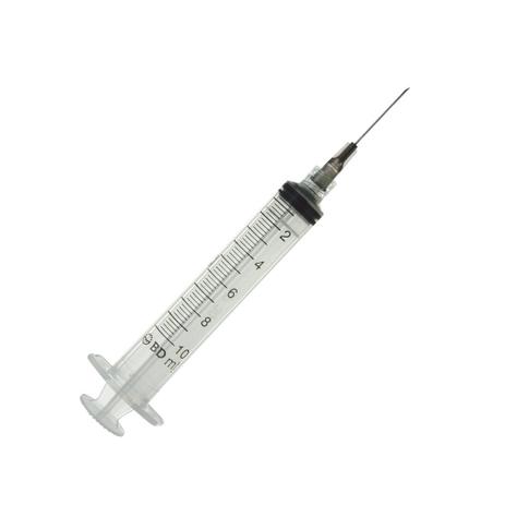 Seringa 10ml Com Agulha Lock Bd Menor preço em Seringa 10ml Com Agulha Lock Bd