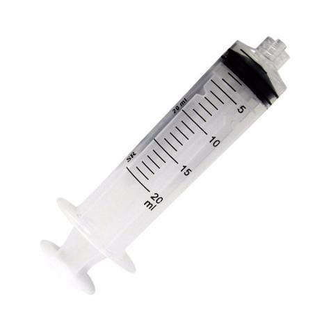 Seringa Descartável SR 20Ml Lock Caixa com 250 unidades Menor preço em Seringa Descartável SR 20Ml Lock Caixa com 250 unidades
