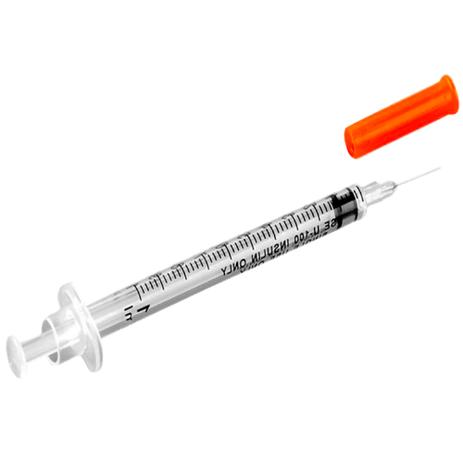 Seringa Insulina SR 0,5ml com Agulha Extra Curta 6.0X0,25 Corpo Único - 50 unidades Menor preço em Seringa Insulina SR 0,5ml com Agulha Extra Curta 6.0X0,25 Corpo Único - 50 unidades