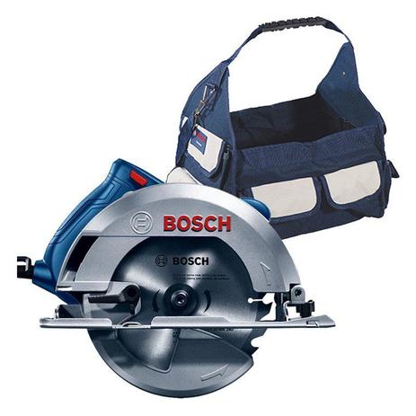 Serra Circular 7.1/4” 1500W com Bolsa Bosch Menor preço em Serra Circular 7.1/4” 1500W com Bolsa Bosch