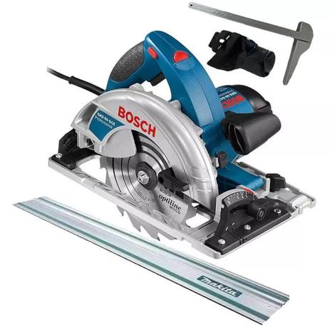 Serra Circular Gks 65 + 1 Trilho De 1 Metro - Bosch Menor preço em Serra Circular Gks 65 + 1 Trilho De 1 Metro - Bosch