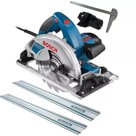 Serra Circular Gks 65 + 2 Trilhos De 1,5 Metro - Bosch Menor preço em Serra Circular Gks 65 + 2 Trilhos De 1,5 Metro - Bosch