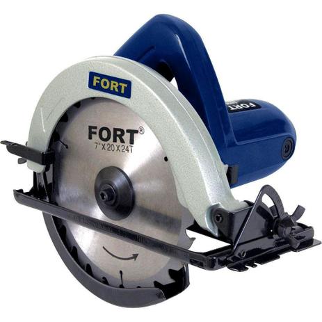 Serra Circular Para Madeira Elétrica 1050w 180mm 127v Fort Menor preço em Serra Circular Para Madeira Elétrica 1050w 180mm 127v Fort