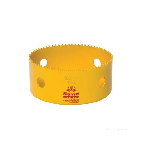 Serra Copo Bi-metal Fast Cut 105mm amarela Starret - Starrett Menor preço em Serra Copo Bi-metal Fast Cut 105mm amarela Starret - Starrett