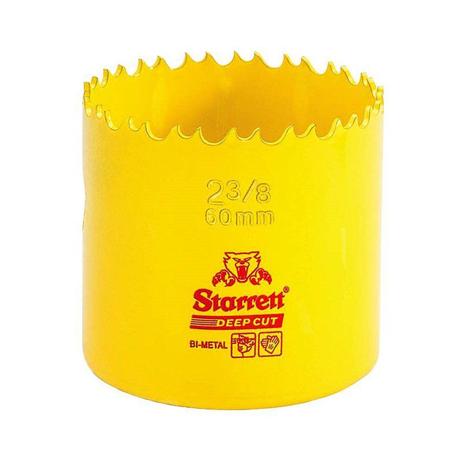 Serra Copo Bimetal Fast Cut 60mm 2.3/8” Starrett Menor preço em Serra Copo Bimetal Fast Cut 60mm 2.3/8” Starrett