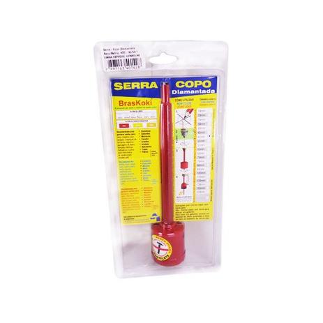 Serra Copo Diamantada 45mm Braskoki Menor preço em Serra Copo Diamantada 45mm Braskoki