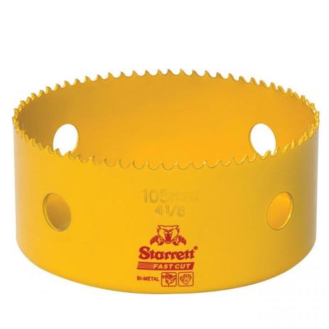 Serra Copo Fast Cut Bi-Metal 41/8 (105mm) - Starrett Fch0418-G é boa?