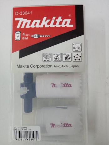 SERRA COPO MAKITA KIT com N.22-25-29-32MM e suporte para serra copo Menor preço em SERRA COPO MAKITA KIT com N.22-25-29-32MM e suporte para serra copo