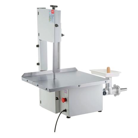 Serra Fita Inox Com Moedor De Carne Boca 8 127/220v - Malta Menor preço em Serra Fita Inox Com Moedor De Carne Boca 8 127/220v - Malta