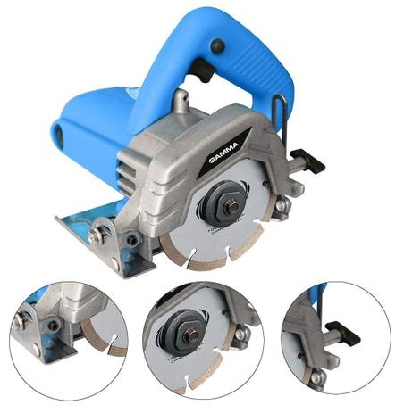 Serra Mármore Gamma Profissional 110v 1240w 45 Hg077.. Menor preço em Serra Mármore Gamma Profissional 110v 1240w 45 Hg077..