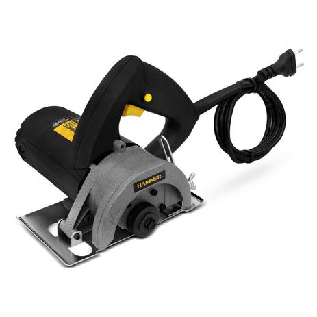 Serra Mármore Para Madeira Rolamentada Hammer 1100W 13.000 RPM 110V Preta SM1100 - Goodyear Menor preço em Serra Mármore Para Madeira Rolamentada Hammer 1100W 13.000 RPM 110V Preta SM1100 - Goodyear
