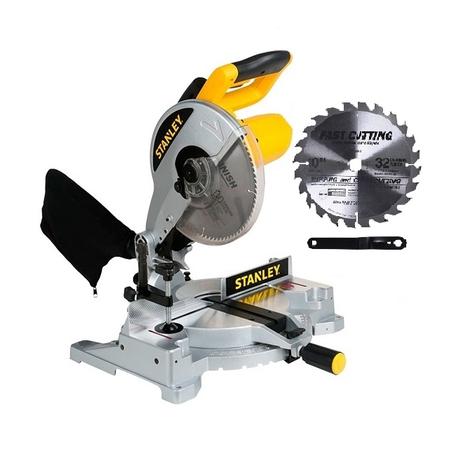 Serra Meia Esquadria 10'' 1500W 5500rpm STSM1525 Stanley Menor preço em Serra Meia Esquadria 10'' 1500W 5500rpm STSM1525 Stanley