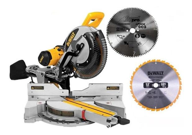 Serra Meia Esquadria Radial 12 220v Dws780 Dewalt + Disco - Cds Menor preço em Serra Meia Esquadria Radial 12 220v Dws780 Dewalt + Disco - Cds