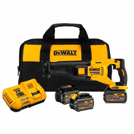 Serra Sabre a Bateria 60V DeWALT FlexVolt - DCS388T2 é boa?