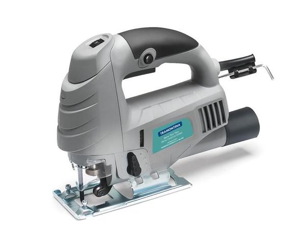 Serra tico-tico 127 V 600 W - Uso doméstico - Tramontina Menor preço em Serra tico-tico 127 V 600 W - Uso doméstico - Tramontina