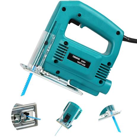 Serra Tico Tico 500w 3000rpm Madeira Metal Aço Aluminio Plastico Uso Profissional Base Ajustável - Tssaper Menor preço em Serra Tico Tico 500w 3000rpm Madeira Metal Aço Aluminio Plastico Uso Profissional Base Ajustável - Tssaper