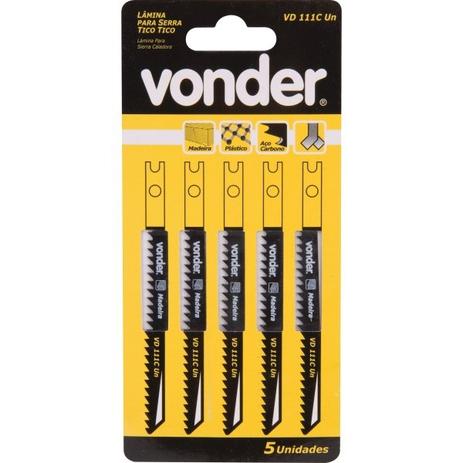 Serra Tico-Tico HCS 03” x 08d Encaixe Universal VD111C UN - Cartela 05 Unidades - Vonder Menor preço em Serra Tico-Tico HCS 03” x 08d Encaixe Universal VD111C UN - Cartela 05 Unidades - Vonder