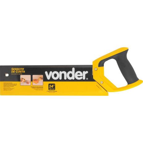 Serrote Tipo Costa 14 Com 13 Dentes Por Polegadas Vonder Menor preço em Serrote Tipo Costa 14 Com 13 Dentes Por Polegadas Vonder