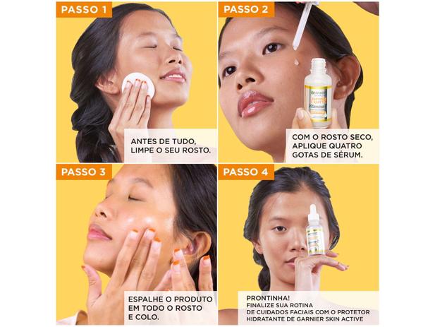 Sérum Facial Antimarcas Vitamina C Garnier Uniform & Matte - Garnier Skin
