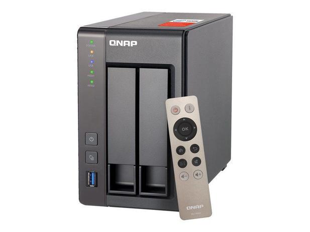 Servidor de Dados NAS QUAD-CORE INTEL Celeron J1900 2GHZ 2GB DDR3L - 2 Baias sem Disco - TS-251+-2G QNAP Menor preço em Servidor de Dados NAS QUAD-CORE INTEL Celeron J1900 2GHZ 2GB DDR3L - 2 Baias sem Disco - TS-251+-2G QNAP
