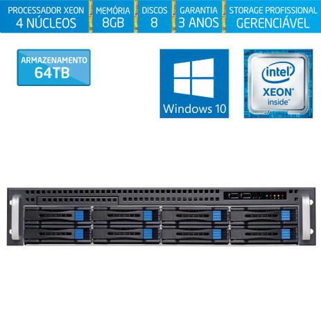 Servidor-Storage Silix X1200H8 V6 Intel Xeon E3 V6 3.0 Ghz / 8GB / 64TB / RAID / Hot-Swap / Win 10 Menor preço em Servidor-Storage Silix X1200H8 V6 Intel Xeon E3 V6 3.0 Ghz / 8GB / 64TB / RAID / Hot-Swap / Win 10