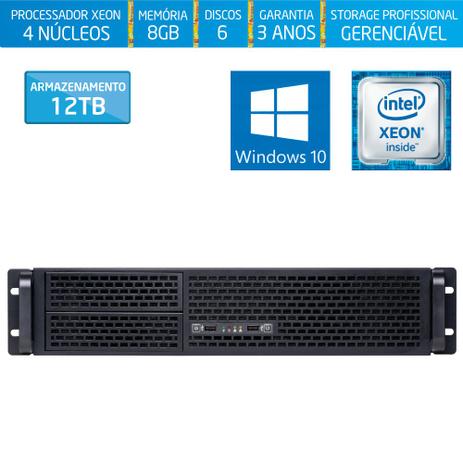 Servidor-Storage Silix X1200R V6 Intel Xeon E3 V6 3.0 Ghz / 8GB / 12TB / RAID / Win 10 Pro OEM Menor preço em Servidor-Storage Silix X1200R V6 Intel Xeon E3 V6 3.0 Ghz / 8GB / 12TB / RAID / Win 10 Pro OEM