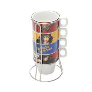 Set c/5pcs xicara porcelana cappuccino wb ww movie wonder woman colorido 11x9x21cm 225ml - Urban Menor preço em Set c/5pcs xicara porcelana cappuccino wb ww movie wonder woman colorido 11x9x21cm 225ml - Urban