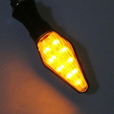 Seta Pisca Alerta Par Moto Led Universal Motocicleta Farol Veiculo (ZE-0067) - Turn signal Menor preço em Seta Pisca Alerta Par Moto Led Universal Motocicleta Farol Veiculo (ZE-0067) - Turn signal