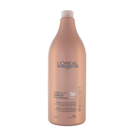 Shampoo Absolut Repair Pós-Química 1,5L - LOréal Professionnel - Loréal profissional Menor preço em Shampoo Absolut Repair Pós-Química 1,5L - LOréal Professionnel - Loréal profissional