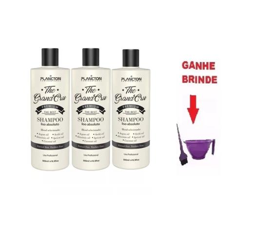 Shampoo Alisante The Grand Cru 500ml Plancton  - 3 unidades - Não informado é boa?