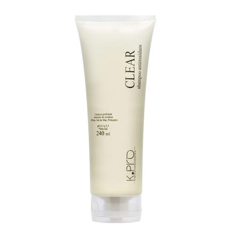 shampoo anti residuo K.Pro clear para uso semanal - 240ml Menor preço em shampoo anti residuo K.Pro clear para uso semanal - 240ml