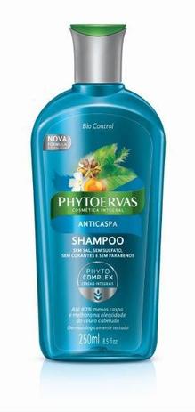 Shampoo Anticaspa Biocontrol Phytoervas 250ml Menor preço em Shampoo Anticaspa Biocontrol Phytoervas 250ml