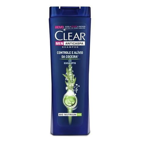 Shampoo Anticaspa Clear Men Controle e Alívio da Coceira Menor preço em Shampoo Anticaspa Clear Men Controle e Alívio da Coceira