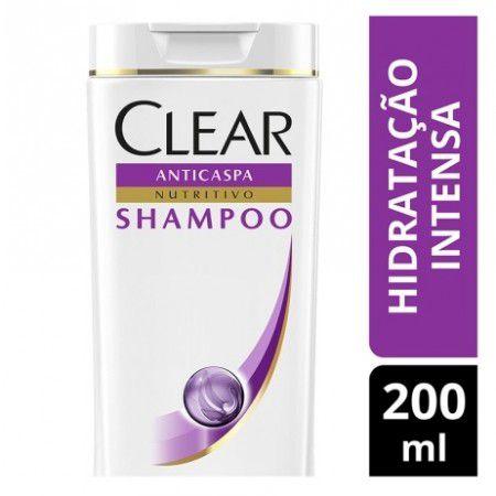 Shampoo Anticaspa Clear Women Hidratação Intensa 200ml Menor preço em Shampoo Anticaspa Clear Women Hidratação Intensa 200ml