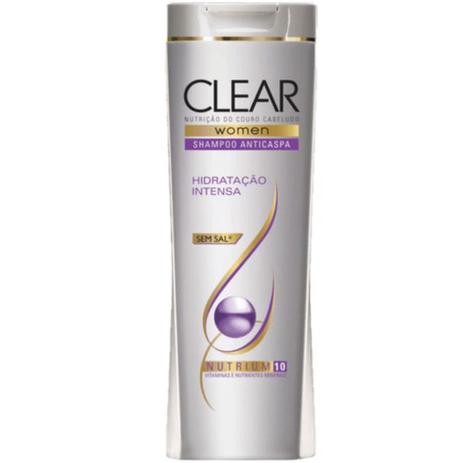 Shampoo Anticaspa Clear Women Hidratação Intensa Menor preço em Shampoo Anticaspa Clear Women Hidratação Intensa