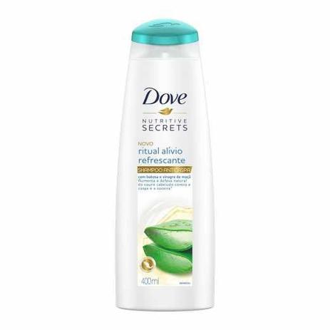 Shampoo anticaspa dove nutritive secrets ritual alívio refrescante 400ml Menor preço em Shampoo anticaspa dove nutritive secrets ritual alívio refrescante 400ml