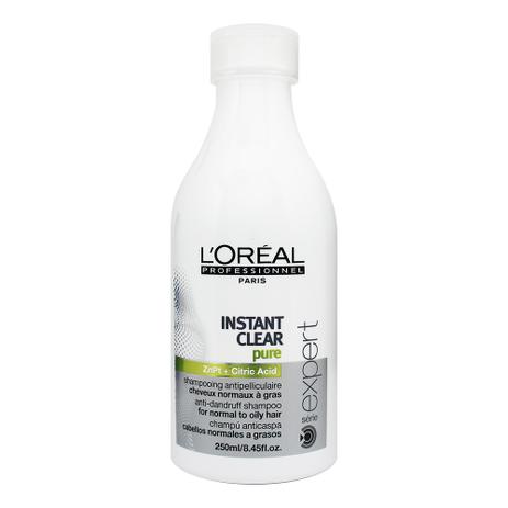 Shampoo Anticaspa Instant Clear Pure 250ml - Loréal Professional - Loréal profissional Menor preço em Shampoo Anticaspa Instant Clear Pure 250ml - Loréal Professional - Loréal profissional