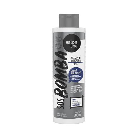Shampoo Anticaspa Men SOS Bomba 300ml - Salon Line é boa?