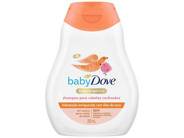 Shampoo Baby Dove Hidratação Enriquecida - Cabelos Cacheados 200ml Menor preço em Shampoo Baby Dove Hidratação Enriquecida - Cabelos Cacheados 200ml