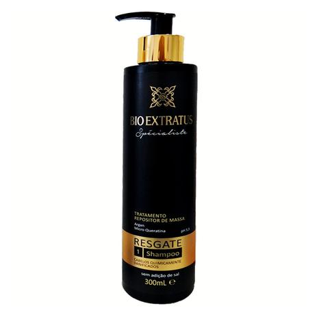 Shampoo Bio Extratus Resgate Spécialiste Repositor de Massa 300ml - Bio extratua Menor preço em Shampoo Bio Extratus Resgate Spécialiste Repositor de Massa 300ml - Bio extratua