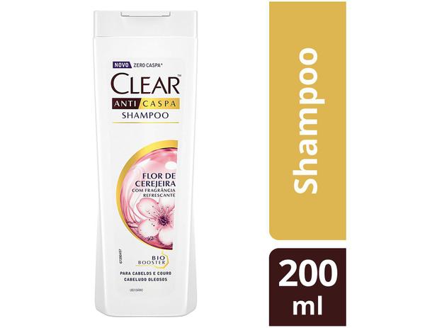 Shampoo Clear Anticaspa Flor de Cerejeira - 200ml Menor preço em Shampoo Clear Anticaspa Flor de Cerejeira - 200ml
