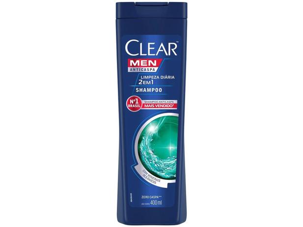 Shampoo Clear Anticaspa Limpeza Diária 2 em 1 - 400ml é boa?